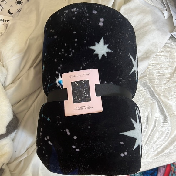 Victoria's Secret Bedding Sherpa Star Blanket Poshmark